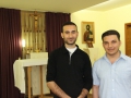 Iraq, Erbil-Ankawa 25.03.2015 IRAQ / NATIONAL 14/00248 Financial aid for the formation of 28 seminarians at St Peter Seminary, Erbil, 2014/ 2015 Seminarian Randi (left) and deacon Martin Bani.(right). They had to flee ISIS in summer 2014. The seminarians prepare for priesthood in Ankawa Chaldean seminary.