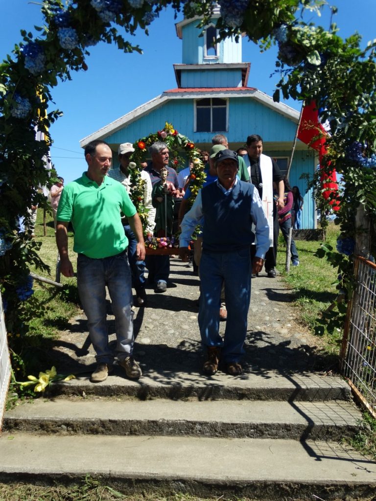 Aucaco celebró su santo patrono