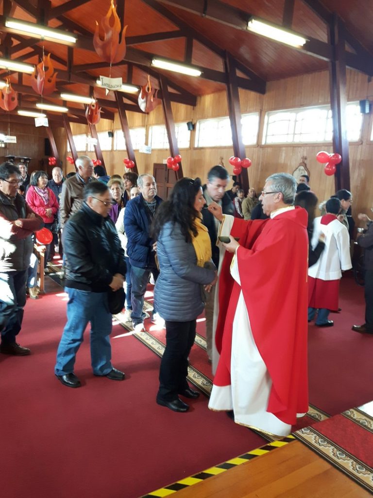 Parroquia Buen Pastor celebró con alegría el día de Pentecostés